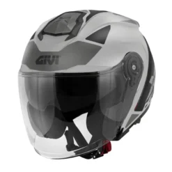 Casco Jet Givi X.25 Target Titanio Opaco Nero