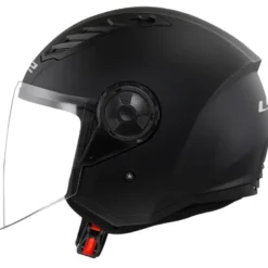 Casco Jet Ls2 OF616 Airflow 2 Solid Nero Opaco