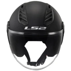 Casco Jet Ls2 OF616 Airflow 2 Solid Nero Opaco