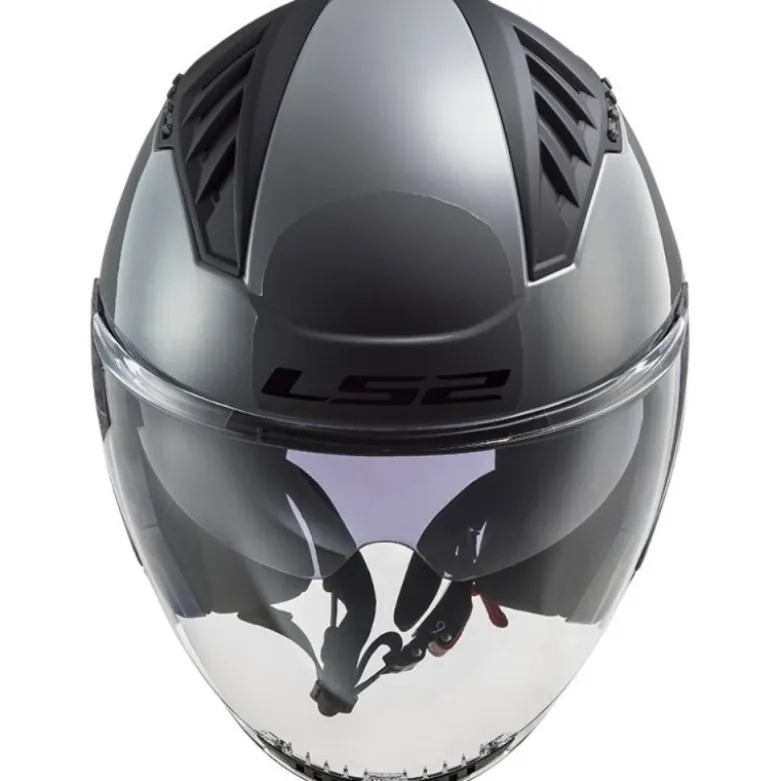 Casco Jet Ls2 OF600 Copter II Solid Grigio Nardo