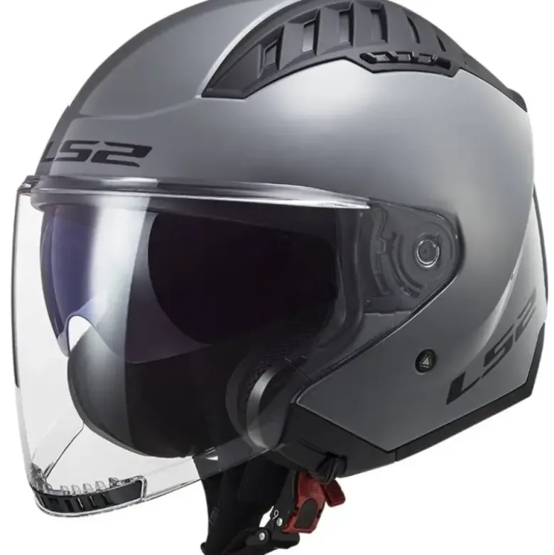 Casco Jet Ls2 OF600 Copter II Solid Grigio Nardo