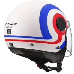 Casco Jet Ls2 OF558 Sphere Lux II Urby Bianco Blu Rosso Opaco