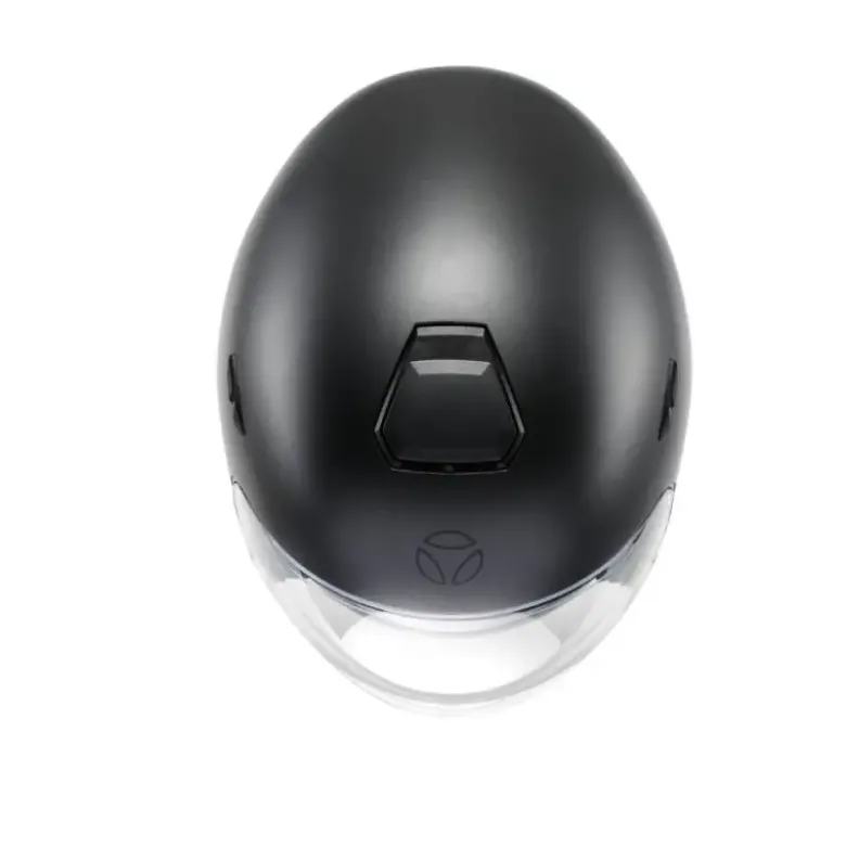 Casco Jet Momo Design Aero Mono Titanio Opaco Antracite