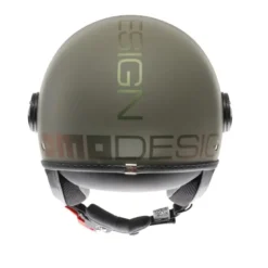 Casco Jet Momo Design Fgtr Classic Candy Flip Opaco Verde Bronzo