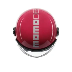 Casco Jet Momo Design Fgtr Classic Candy Fucsia Bianco