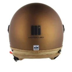 Casco Jet Motocubo 721 Ant Tobacco