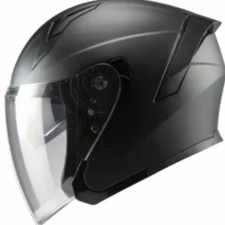Casco Jet MPH Maxi Nero Opaco