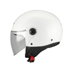 Casco Jet Mt Helmets Of501 B Street S A0 Pure Bianco Lucido