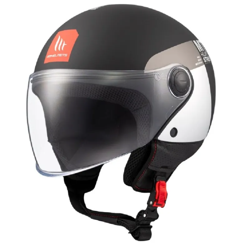 Casco Jet Mt Helmets Of501 B Street S Inboard D2 Opaco