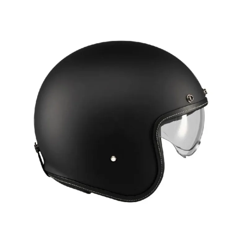 Casco Jet Mt Helmets Of507Sv B Lemans 2 A1 Sv S Pure Nero Opaco