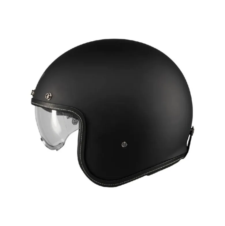 Casco Jet Mt Helmets Of507Sv B Lemans 2 A1 Sv S Pure Nero Opaco