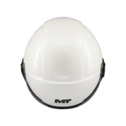 Casco Jet Mt Helmets Of502Sv B Viale A0 Sv S Pure Bianco Lucido