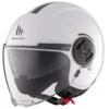 Casco Jet Mt Helmets Of502Sv B Viale Sv S A0 Solid Lucido Bianco