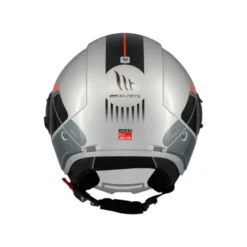 Casco Jet Mt Helmets Of502Sv B Viale Sv S C41 Advance Lucido