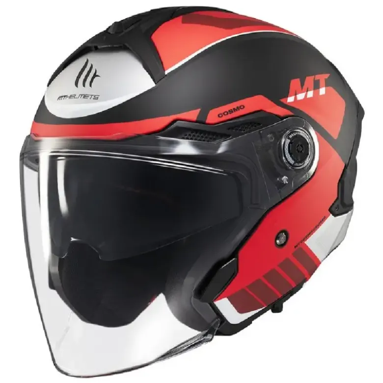 Casco Jet Mt Helmets Of515Sv Cosmo B5 Sv Cruiser Opaco