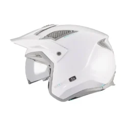 Casco Jet Mt Helmets Tr902Svb District Sv S A2 Soul Bianco Lucido