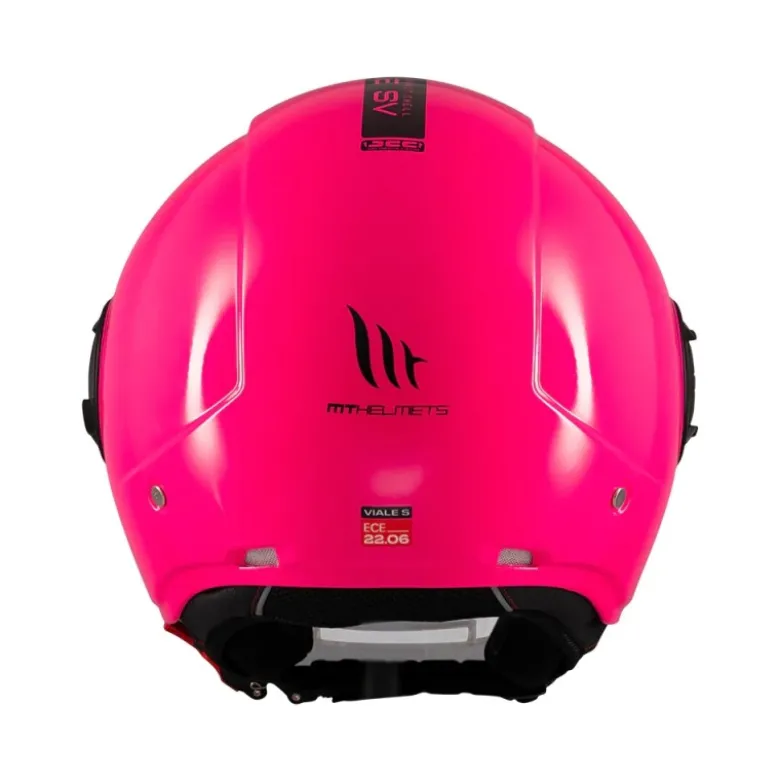 Casco Jet Mt Helmets Viale Sv S Solid Rosa