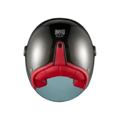 Casco Jet Nexx X.G30 Svelto Nero Metallico Lucido