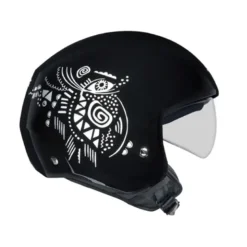 Casco Jet Nexx Y.10 Artville Urban Jet Black White