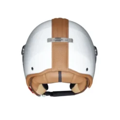Casco Jet Nexx Y.10 Midtown Bianco Camel