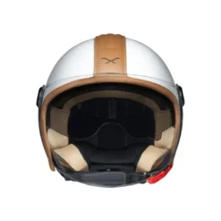 Casco Jet Nexx Y.10 Sunny Bianco Caramello
