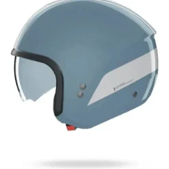Casco Jet Nolan N20-2 Dolce Vita 350 Blu Grigio Bianco Lucido
