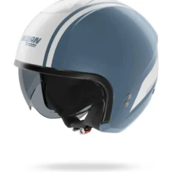 Casco Jet Nolan N20-2 Dolce Vita 350 Blu Grigio Bianco Lucido