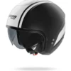 Casco Jet Nolan N20-2 Dolce Vita 349 Nero Bianco Opaco