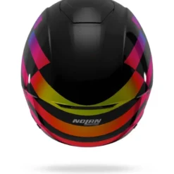 Casco Jet Nolan N20-2 Policromo 345 Nero Multicolore Lucido