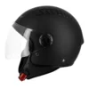 Casco Jet Osone S707 Citizen Nero Opaco