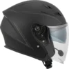 Casco Jet Sena Outstar S Bluetooth Integrato Nero Opaco