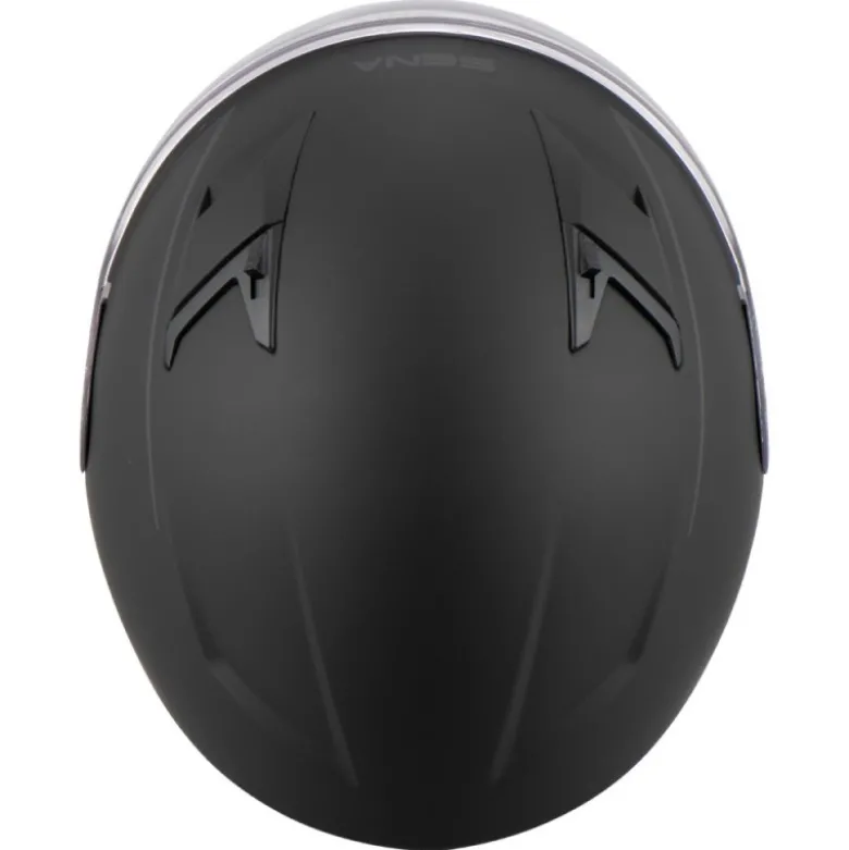 Casco Jet Sena Outstar S Bluetooth Integrato Nero Opaco