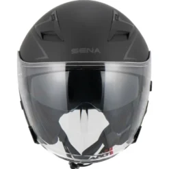 Casco Jet Sena Outstar S Bluetooth Integrato Nero Opaco