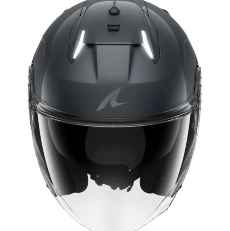 Casco Jet Shark Skwal i3 Jet Blank Gun Metal