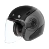 Casco Jet SMK Retro Jet Rebel Nero Grigio