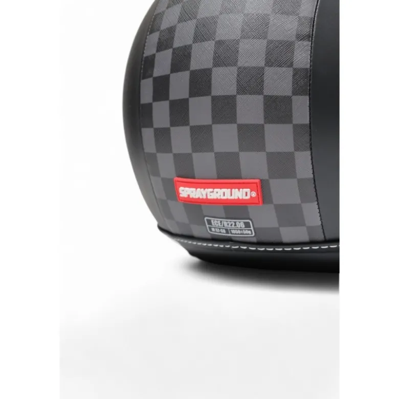 Casco Jet SprayGround Sharks in Paris Helmet Nero Grigio