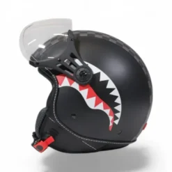 Casco Jet SprayGround Sharks in Paris Helmet Nero Grigio