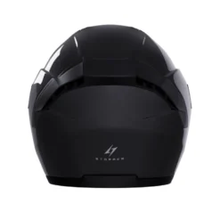 Casco Jet Stormer Run Nero Lucido