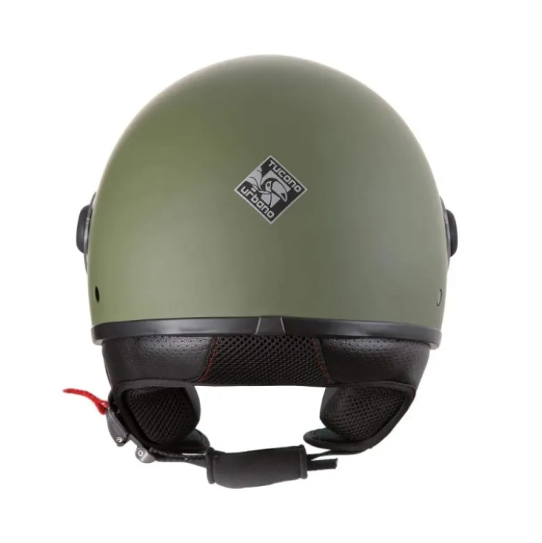 Casco Jet Tucano Urbano El'Mettin 6.0 Verde Airborne Opaco