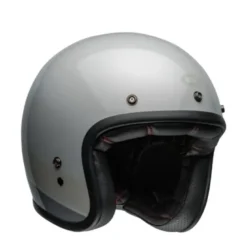 Casco Jet Vintage Bell Custom 500 2025 Apex Flake Argento Lucido