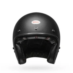 Casco Jet Vintage Bell Custom 500 Carbon 2025 Nero Opaco
