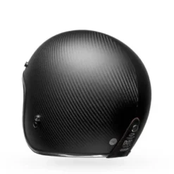 Casco Jet Vintage Bell Custom 500 Carbon 2025 Nero Opaco