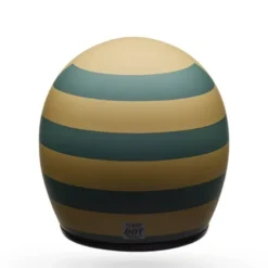 Casco Jet Vintage Bell Custom 500 2025 Parlor Smeraldo Oro Verde Opaco