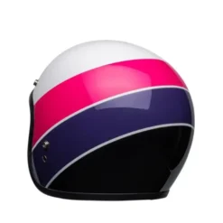 Casco Jet Vintage Bell Custom 500 Riff Rosa Viola