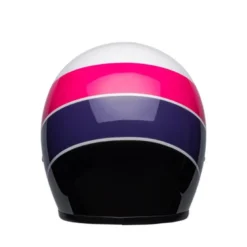Casco Jet Vintage Bell Custom 500 Riff Rosa Viola