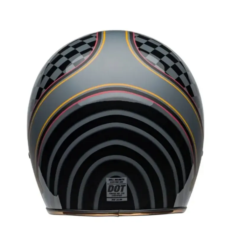 Casco Jet Vintage Bell Custom 500 2025 Roland Sand Wreakers Nero Oro Opaco Lucido