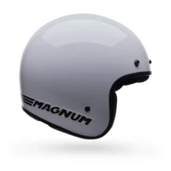 Casco Jet Vintage Bell Magnum 2026 Solid Bianco Lucido