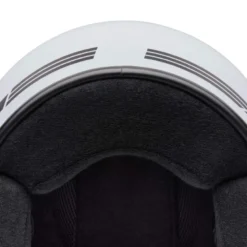 Casco Jet Vintage Bell Magnum 2026 Solid Bianco Lucido