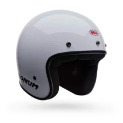 Casco Jet Vintage Bell Magnum 2026 Solid Bianco Lucido