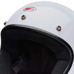 Casco Jet Vintage Bell Magnum 2026 Solid Bianco Lucido